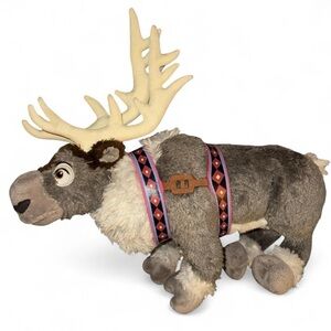 Disney Plush Reindeer Toy - Gray and Cream